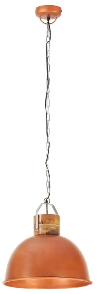 Lampa suspendata industriala, cupru, 51 cm, mango, E27, rotund 1, Cupru, 51 cm, 1