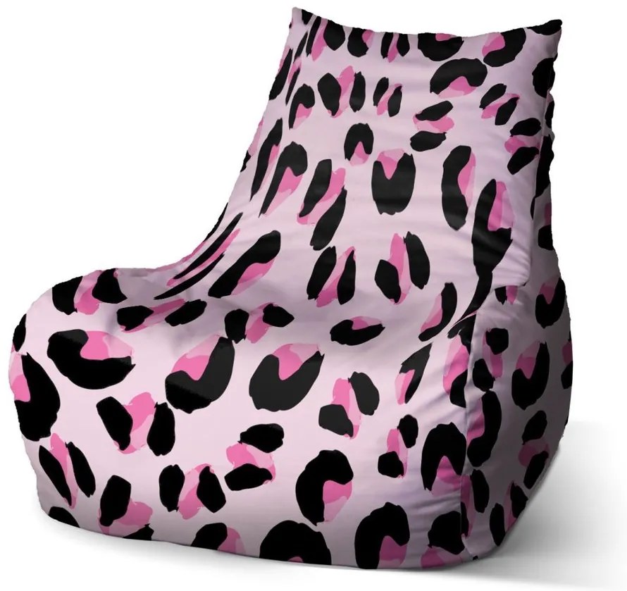 Sac de șezut Bean gepard roz, roz