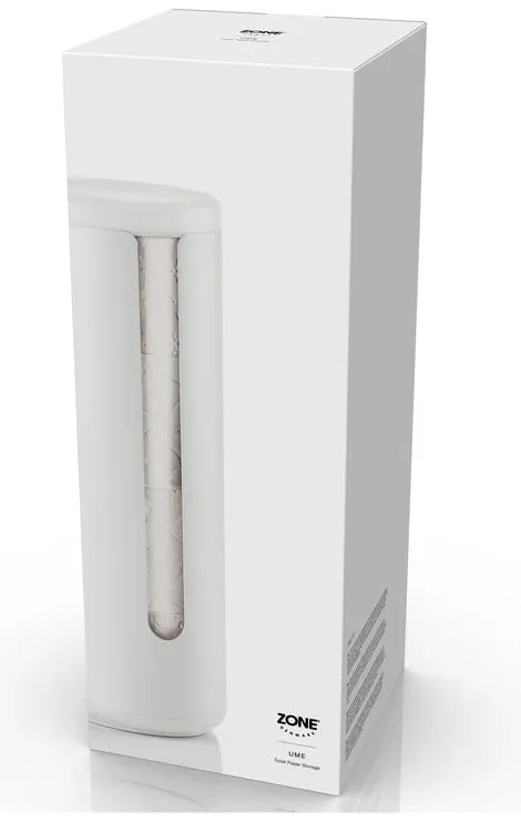 Suport pentru hârtie igienică alb din metal Ume – Zone