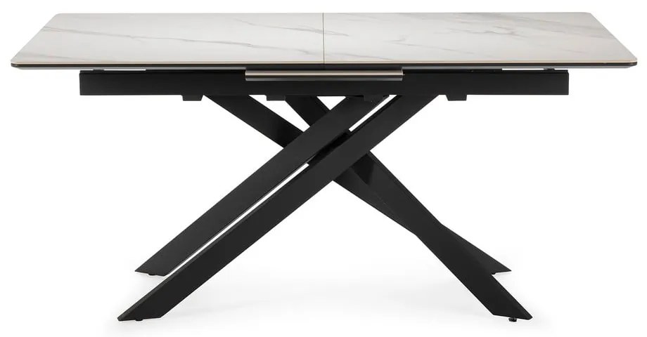 Masă de dining extensibilă cu blat ceramic cu blat suplimentar 89,5x160 cm Belma – Marckeric