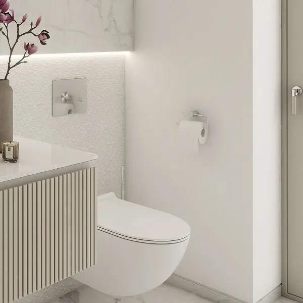 Suport de hârtie igienică NIMCO BR 11055-26 BORMO crom lucios