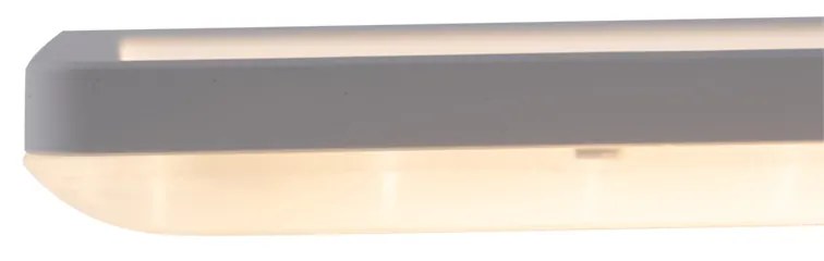 Panou LED modern alb 58x20 cm cu LED Dim to Warm - Billie