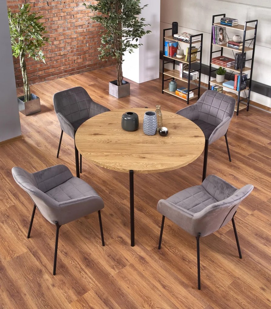 Masa rotunda MDF Morgan - d 120 x h 76 cm