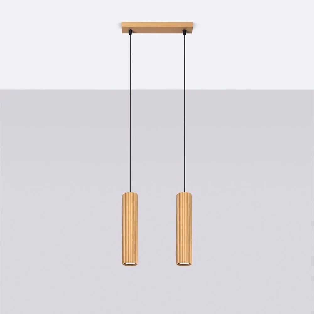 Lustră aurie Gleam – Sollux