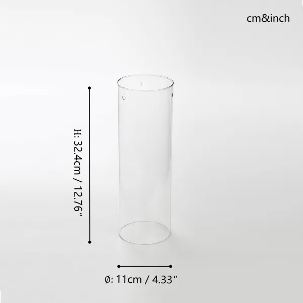 Abajur de rezervă din sticlă pentru lustră Eglo PINTO d. 11 cm exterior