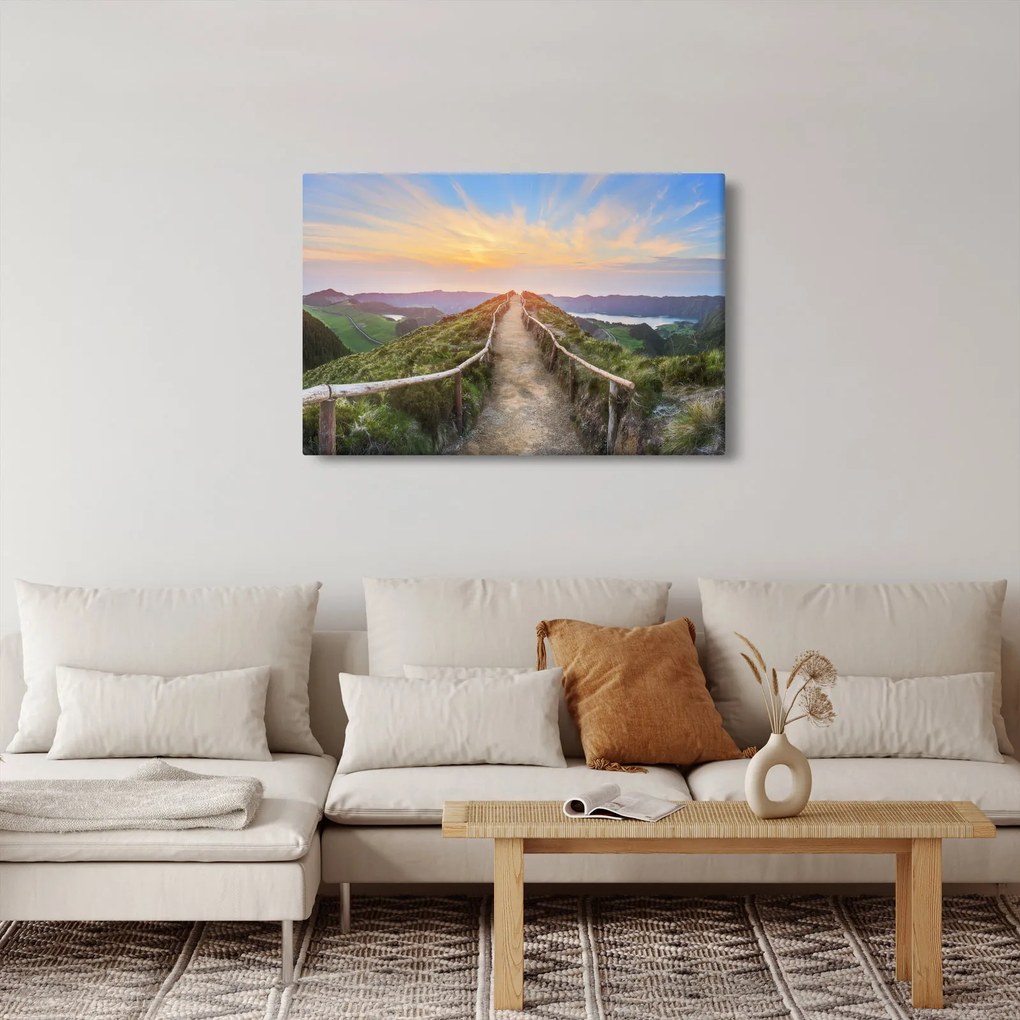 Tablou - Potecă de munte (90x60 cm)