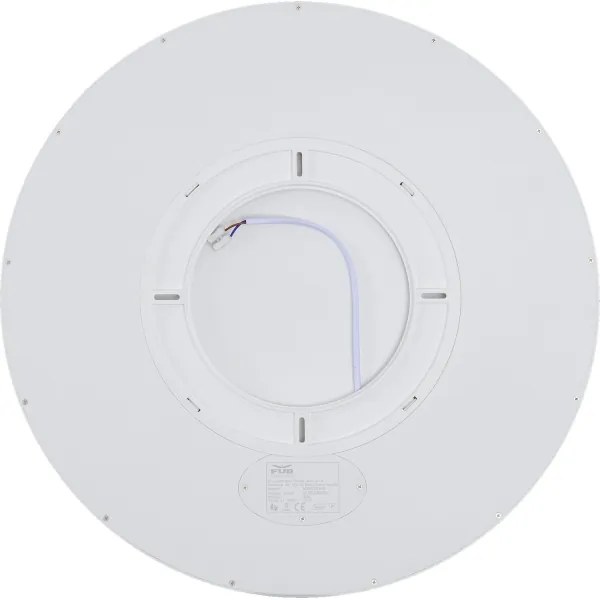 Fulgur S-43039 - Corp de iluminat LED dimabil NOMY-RC, 40W, 230V, 3000/4000/6500K, IP40, alb + telecomandă