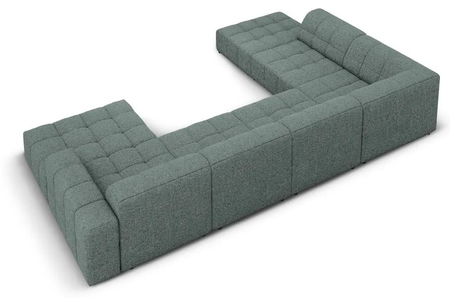 Colțar turcoaz (colț pe stânga/în formă de "U") Chicago – Cosmopolitan Design