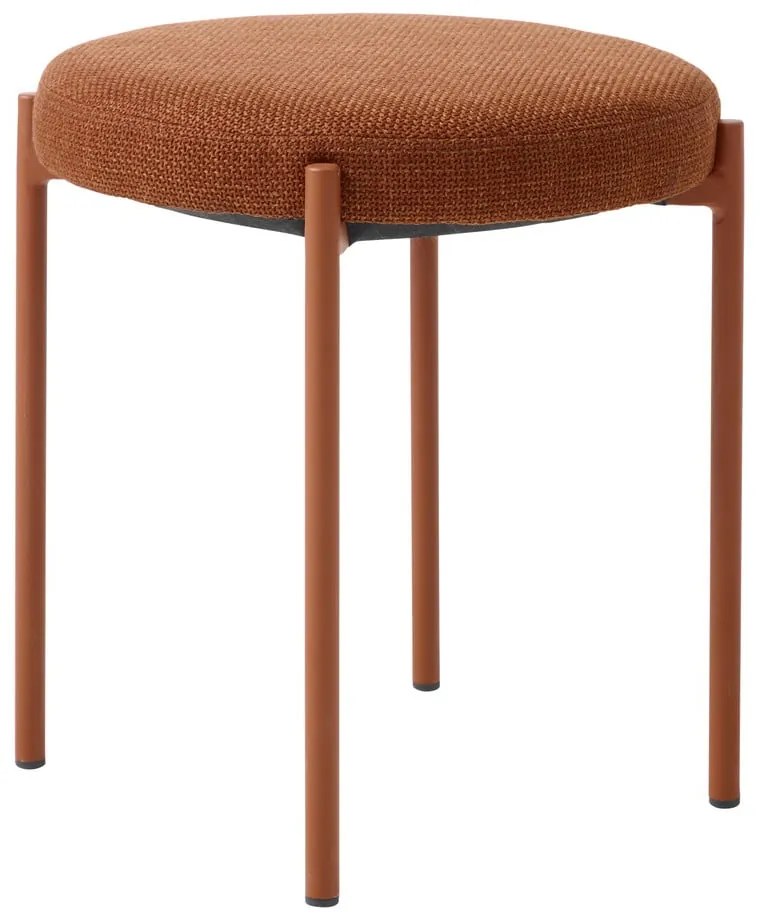 Scaun teracotă din metal Pelican – Unique Furniture