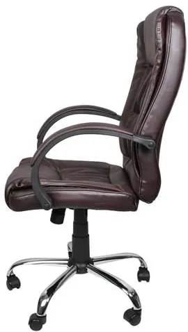 JAKS SCAUN BIROU ECO-PIELE 9585 MARO