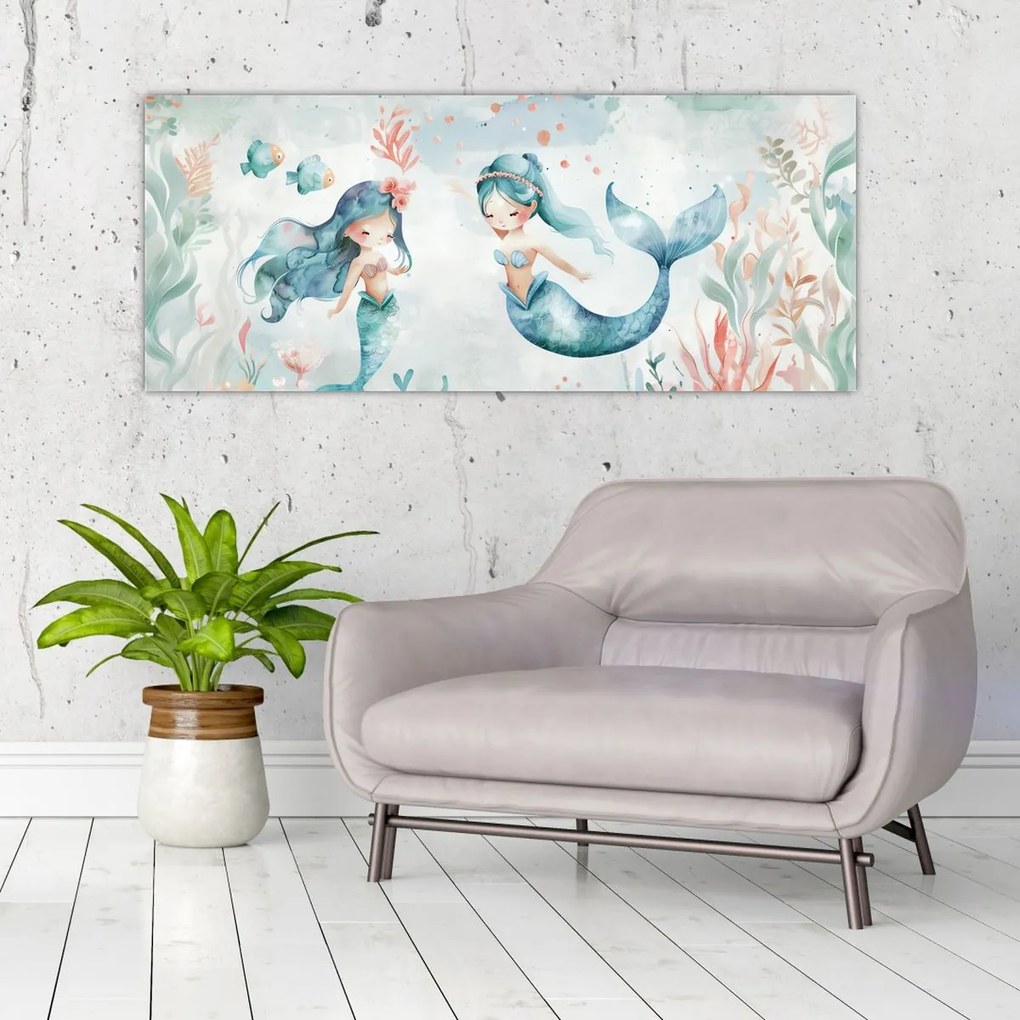 Tablou - Sirene (120x50 cm)