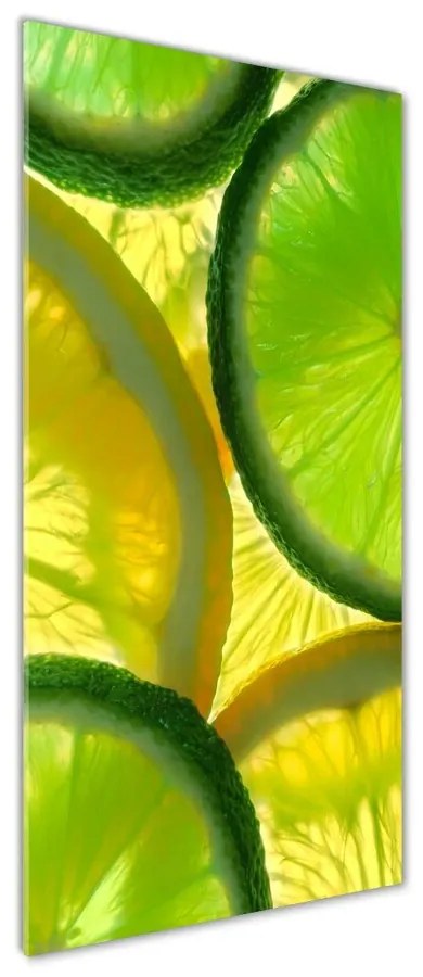 Tablou sticlă Lime si lamaie