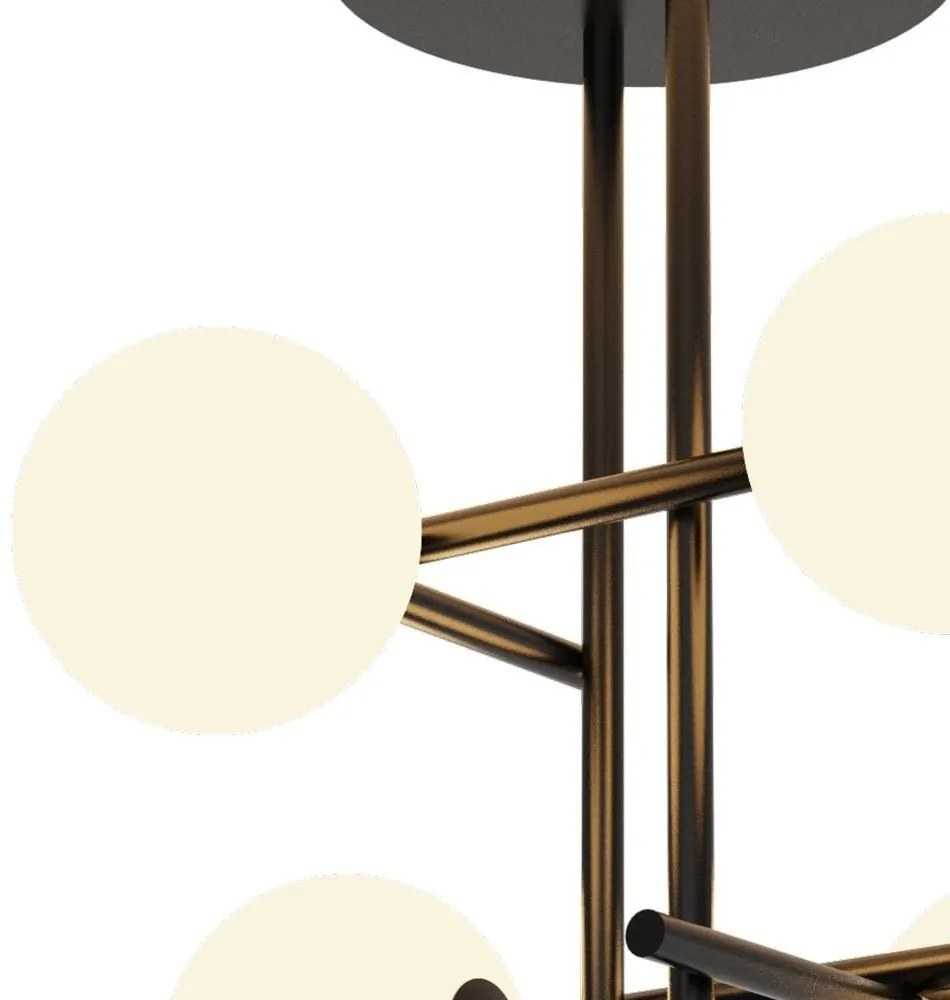 Lustra aplicata design Art Deco cu 4 surse de lumina CELLAR