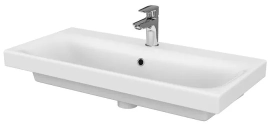 Cersanit S801-225-DSM - Dulap suspendat pentru baie cu lavoar MODUO SLIM, alb