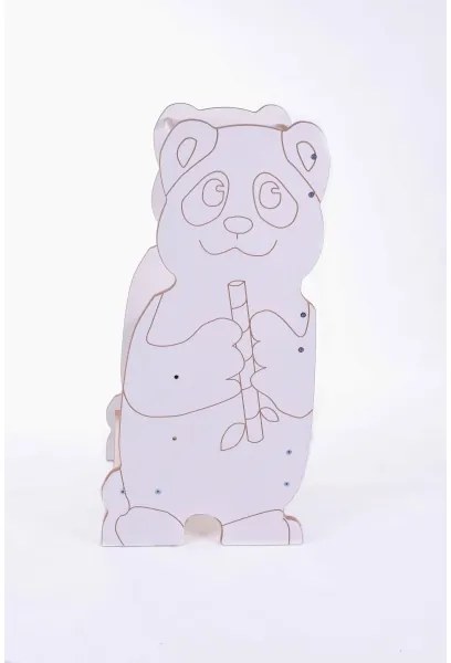 Turn educativ PANDA alb/arțar