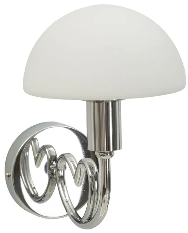Mauro Ferretti Lampa De Perete Argintie cm 23X15X22 | Aosom Romania