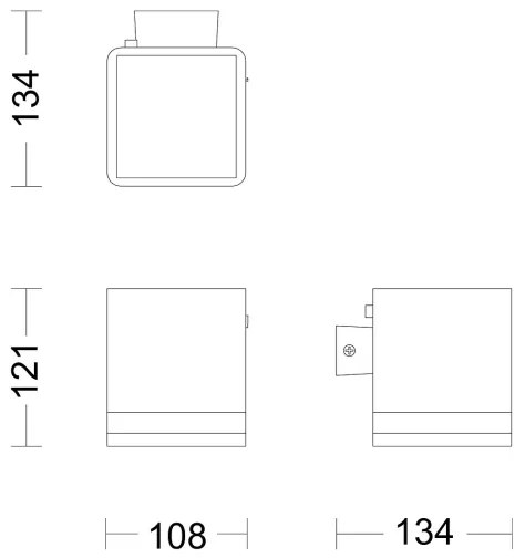 Philips VIRONA LED 1,8W 3,7V 2700K IP44 lampă solară de perete