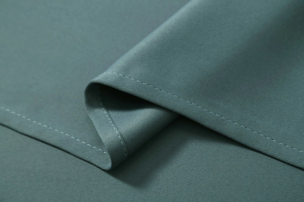 Draperie albastru-verde OXFORD 140x250 cm Agatat: Rejansa