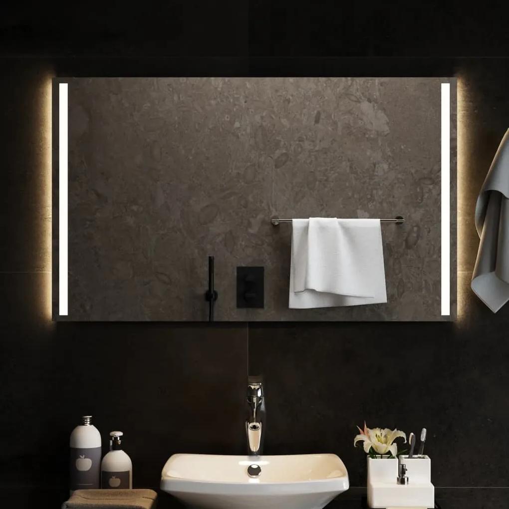 Oglinda de baie cu LED, 100x60 cm
