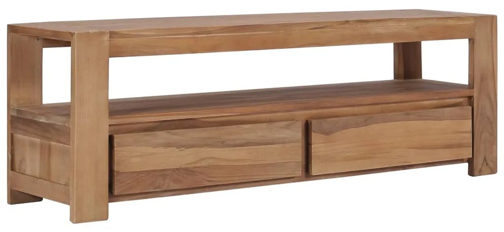 286277 vidaXL Comodă TV, 120 x 30 x 40 cm, lemn masiv de tec