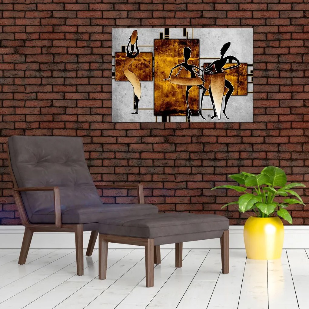 Tablou - Motiv cultura africană (90x60 cm)