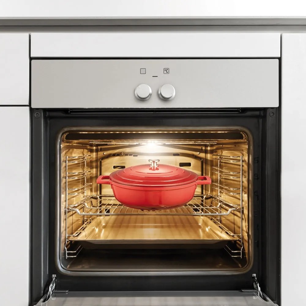 Oală din oțel inoxidabil adecvată pentru plita cu inducție Bordeaux – Tescoma