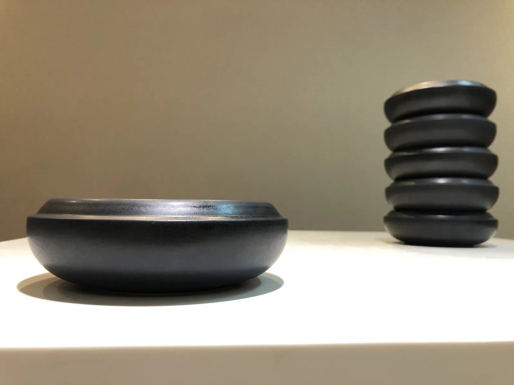 Set 48 Boluri Vulcano Amare (Negru Mat, 1 Litru)