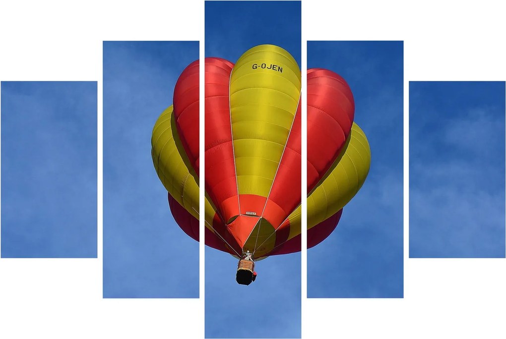 Tablou cu balon zburând (150x105 cm)