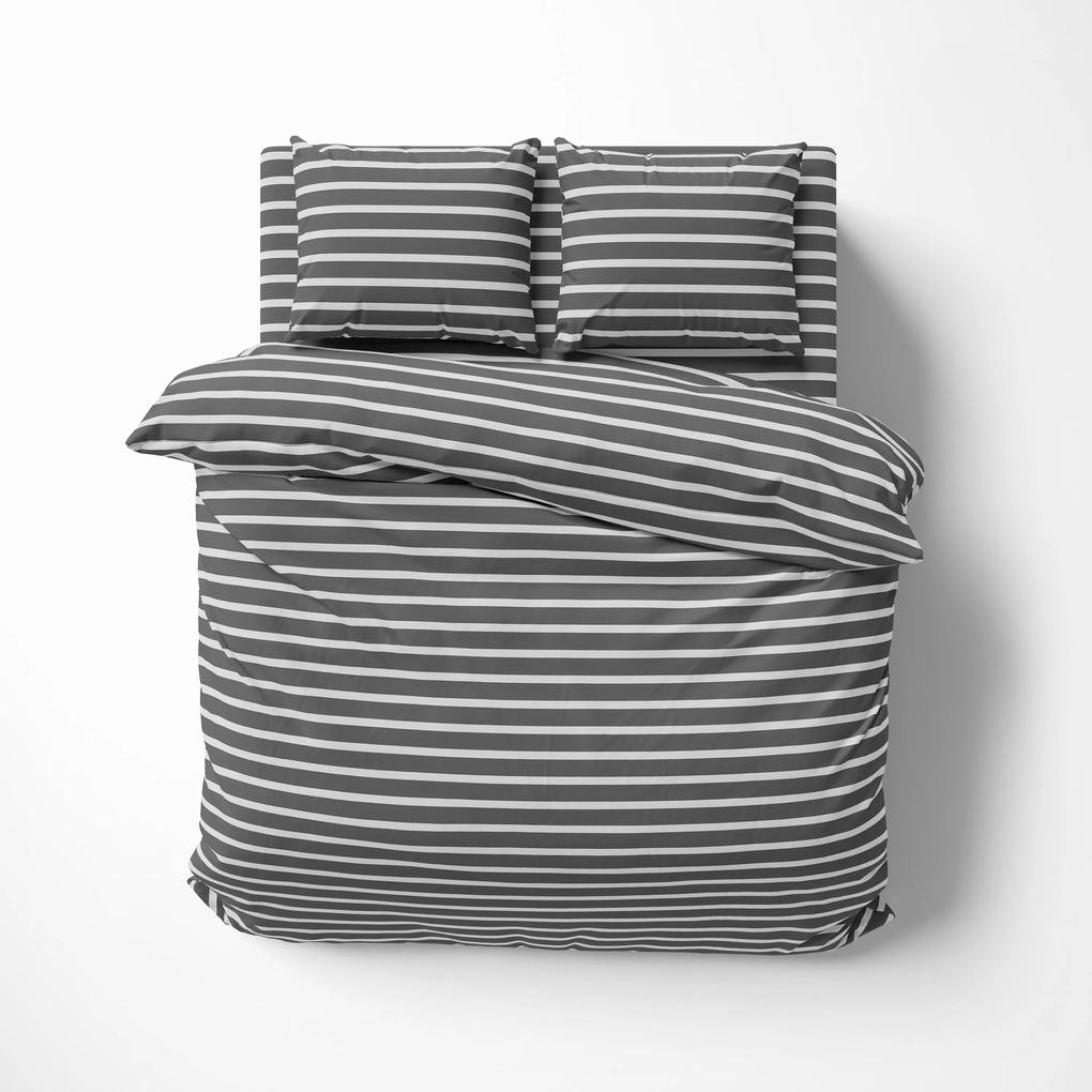 Lenjerie de pat din microfibra gri, RENZO Dimensiune lenjerie de pat: 70 x 90 cm | 140 x 200 cm