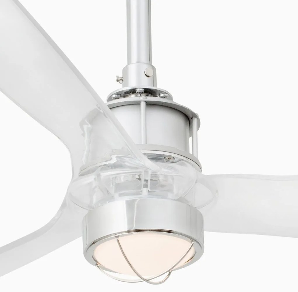 Lustra cu Ventilator si telecomanda JUST FAN M transparent