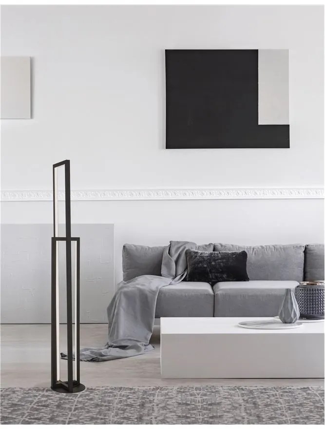 Lampadar LED design modern ZESIRO negru NVL-9086011