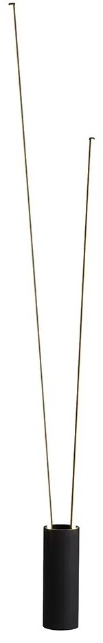 Lampadar LED design modern minimalist VERTICAL 44W negru