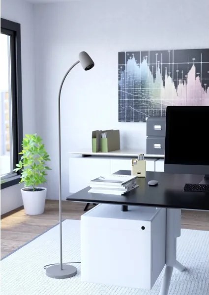 Eglo 902171 - Lampadar CARLO 1xE14/18W/230V crem