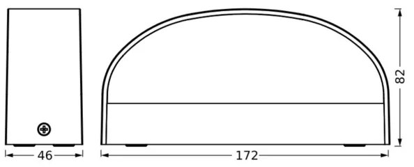 Aplică LED de exterior Ledvance ENDURA STYLE ILAY 2xLED/3,8W/230V IP65