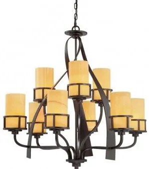 Candelabru clasic KYLE 9 becuri E27 Elstead QZ/KYLE9