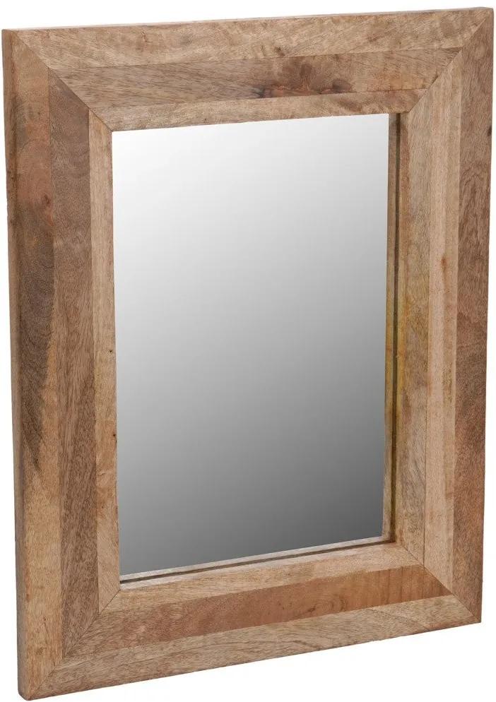Oglinda cu rama din lemn Emako, 40 x 50 cm