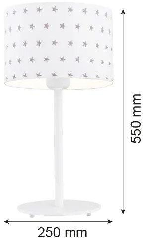 Lampă de masă MAGIC 1xE27/15W/230V albă Argon 4125