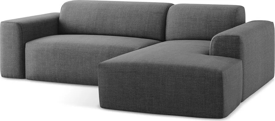 Colțar gri (cu colț pe partea dreaptă/cu șezlong) Keli – Makamii