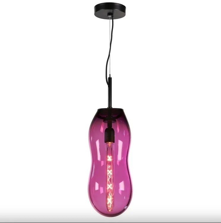 Pendul, Lustra design LUX din sticla suflata PINATI, H-68cm