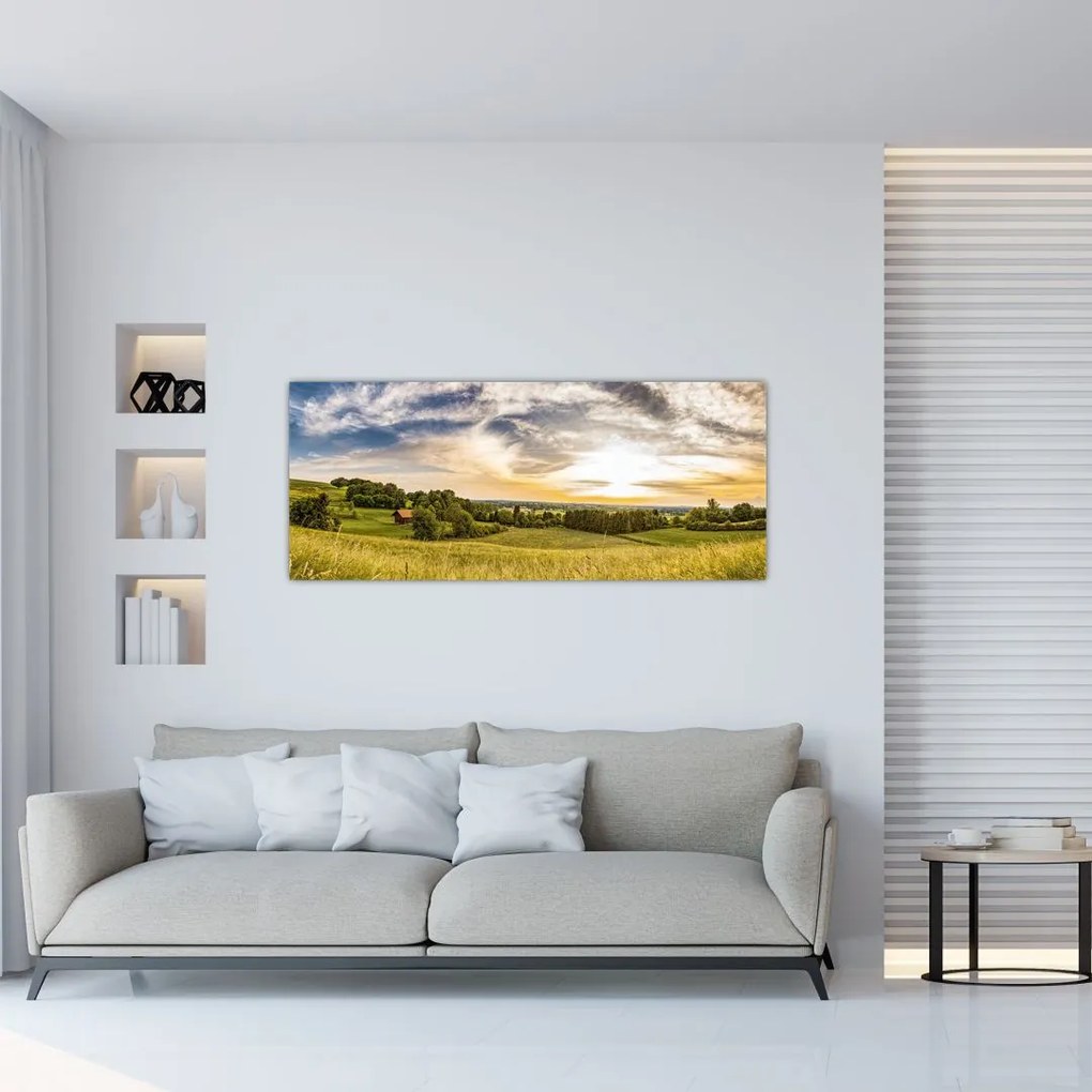 Tablou cu peisaj (120x50 cm)