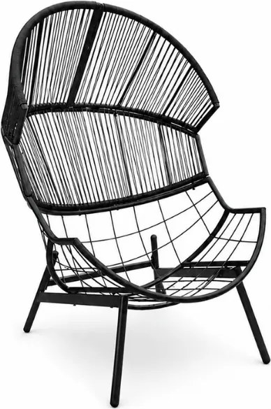 Scaun de gradina AURELO, neagra