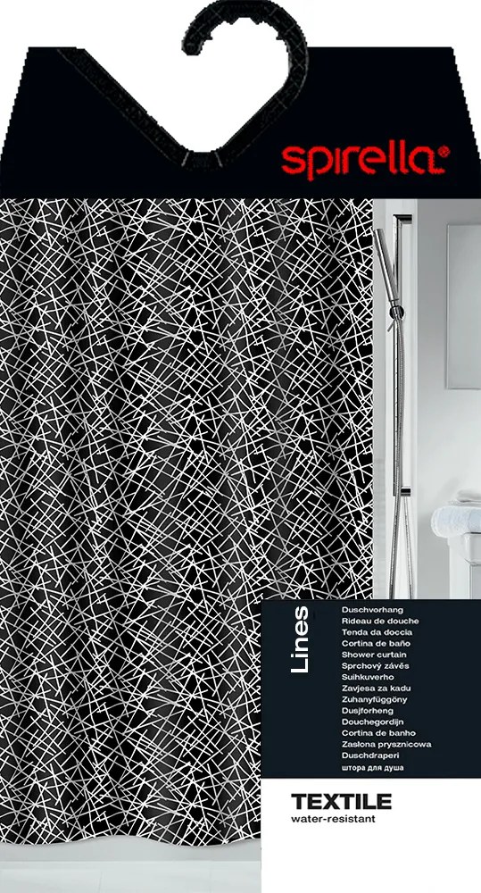 Perdea de duș 180x200 cm Lines – Spirella
