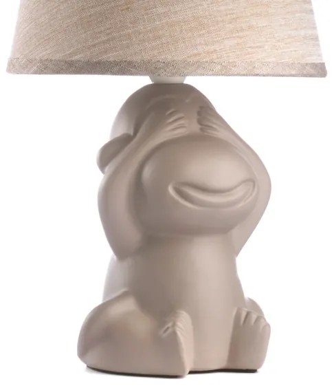 Lampă de masă ONLI MONKEY 1xE14/6W/230V maro