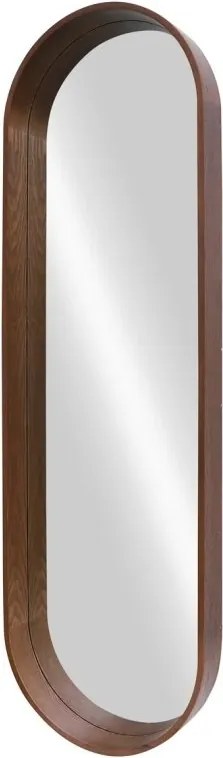 Oglinda de perete PORTRAIT 165cm furnir nuc