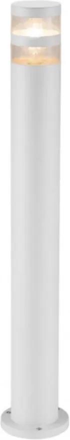 Lampadar Birk sticla acrilica / aluminiu, 1 bec, alb, 230 V