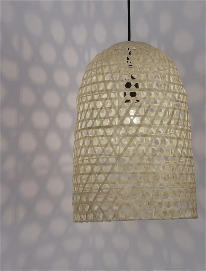 Lustra / Pendul modern design natural ratan AURORA