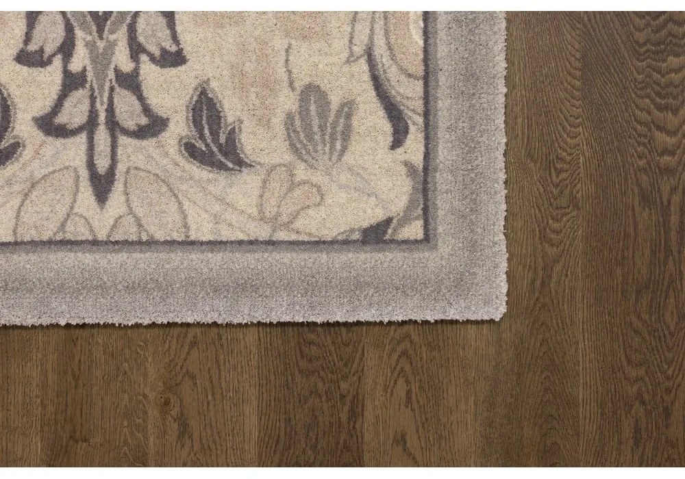 Covor bej din lână 170x240 cm Archie beige – Agnella