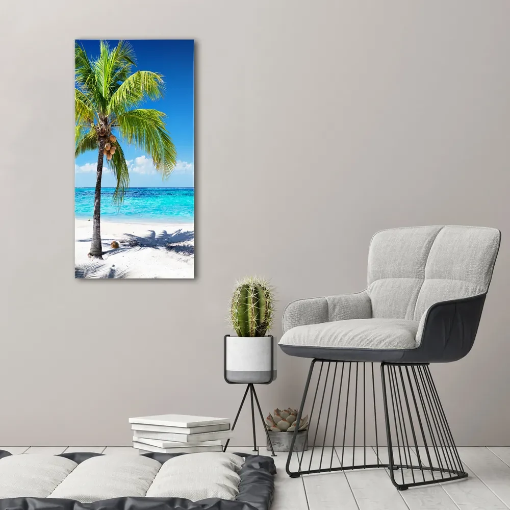 Tablou acrilic Plaja tropicala