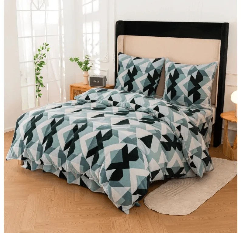 Lenjerie cocolino BRATTO colorata Dimensiune lenjerie de pat: 70 x 80 cm | 140 x 200 cm