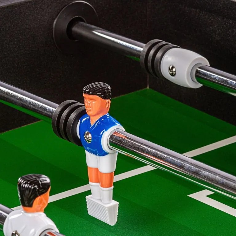 Masă de fotbal Leeds Cyber, 140x73x87 cm